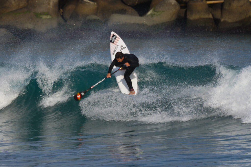 久しぶりのSUP SURFING